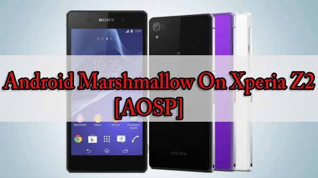 Android Marshmallow On Xperia Z2