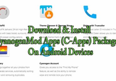 Download & Install CyanogenMod Apps (C-Apps) Package
