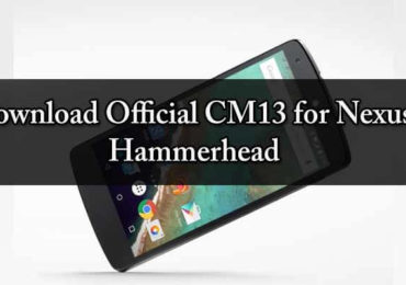 Download & Install Download Official CM13 for Nexus 5