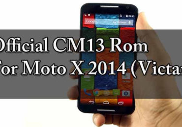 Install Official CM13 Rom for Moto X 2014 (victara)