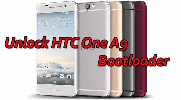 unlock HTC One A9 Bootloader