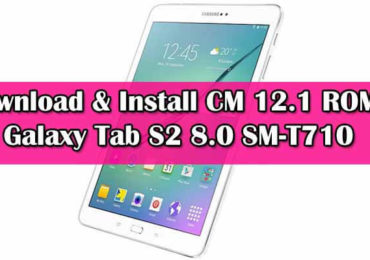 Install CM 12.1 ROM On Galaxy Tab S2 8.0