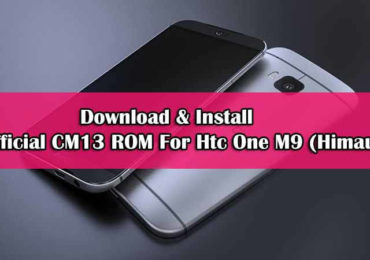 Download Official CM13 ROM For Htc One M9