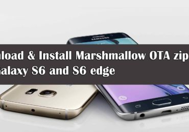 Marshmallow OTA zip beta For Galaxy S6 and S6 edge