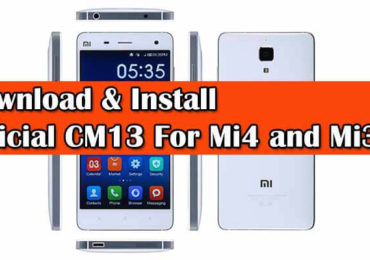 Official CM13 For Mi4 and Mi3W
