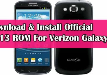 Official CM13 ROM For Verizon Galaxy S3