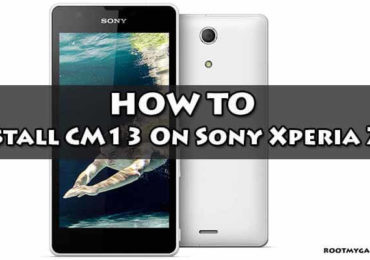 Install CM13 On Sony Xperia ZR