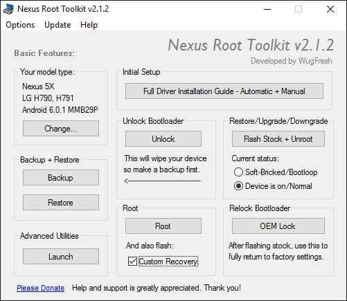 Download Nexus Root Toolkit V2.1.2