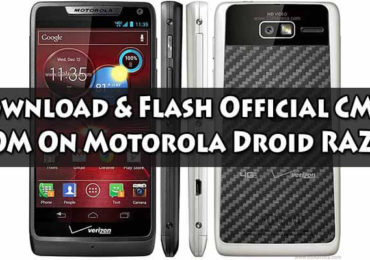 Download Official CM13 ROM On Motorola Droid RAZR