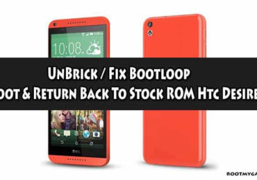 Unroot Return Back To Stock ROM Htc Desire 816