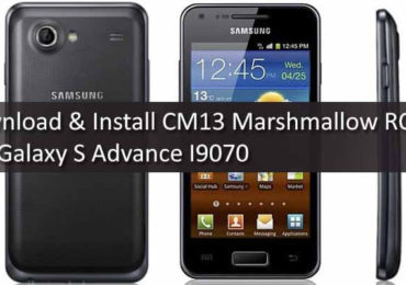 Download & Install CM13 Marshmallow ROM On Galaxy S Advance I9070