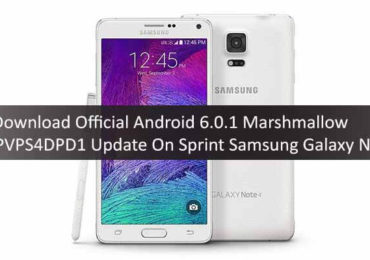 Download Official Android 6.0.1 Marshmallow N910PVPS4DPD1 Update On Sprint Samsung Galaxy Note 4 SM-N910P