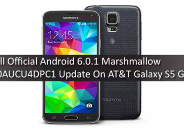 Download Official Android 6.0.1 Marshmallow G900AUCU4DPC1 Update On AT&T Galaxy S5 G900A