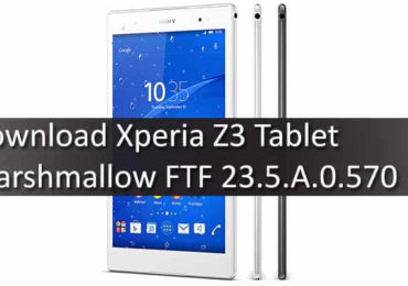 Xperia Z3 Tablet Android 6.0.1 Marshmallow Update