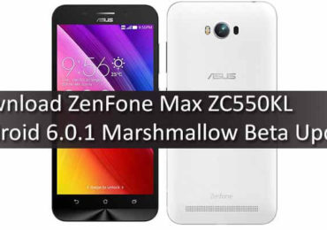ZenFone Max ZC550KL Android 6.0.1 Marshmallow Beta Update