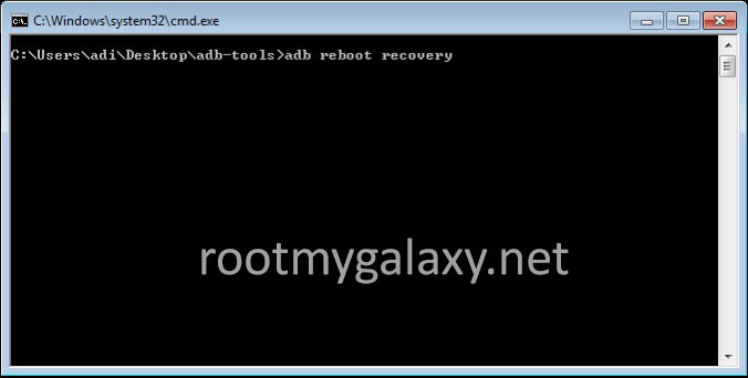 Boot Into Android Recovery ADB Way