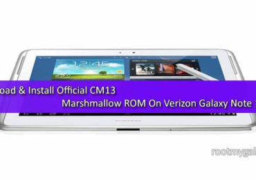 Download & Install Official CM13 Marshmallow ROM On Verizon Galaxy Note 10.1