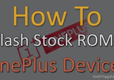 Flash Stock Firmware On OnePlus Devices