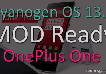 MOD ready Cyanogen OS 13.1 On OnePlus One 1