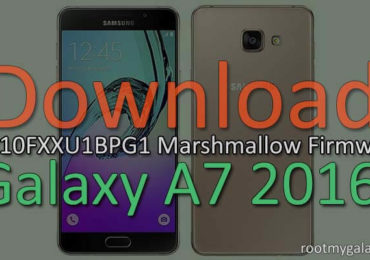 Download Galaxy A7 2016 A710FXXU1BPG1 Marshmallow Firmware