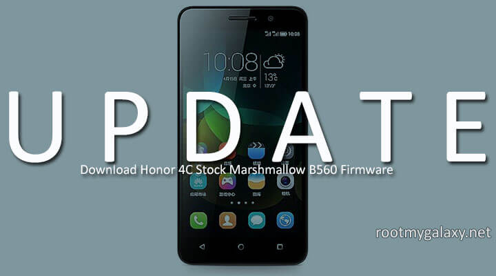 Download Honor 4C Stock Marshmallow B560 Firmware