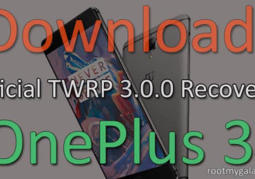 Install Official TWRP 3.0 Recovery On OnePlus 3