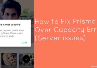 Fix Prisma is Over Capacity Error