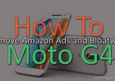Remove Amazon Ads and Bloatware from Moto G4 plus