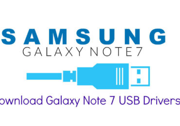 Download Galaxy Note 7 USB Drivers