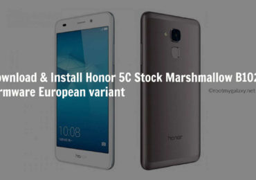 Honor 5C Stock Marshmallow B102 Firmware