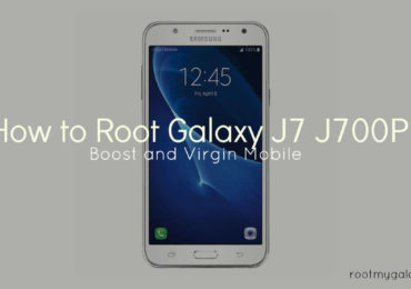 Root Galaxy J7 J700P On Boost and Virgin Mobile