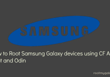 Root Samsung Galaxy devices using CF Auto Root and Odin