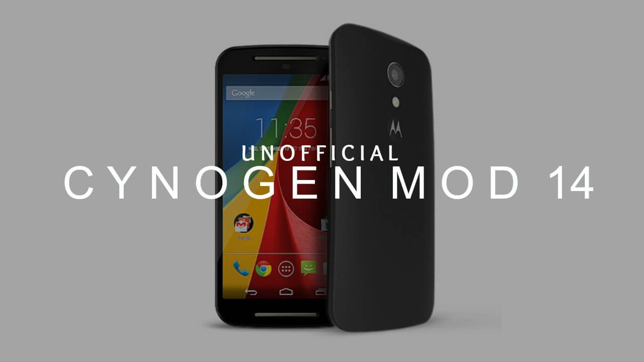 Install CM14 Nougat ROM On Moto G (1st Gen) Android 7.0