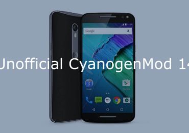 Install CM14 Nougat ROM On Moto X Style Android 7.0