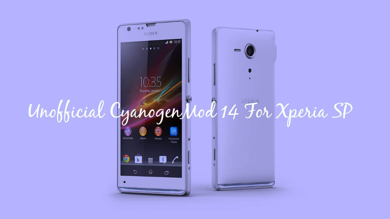 Download & Install CM14 Nougat ROM On Xperia SP Android 7.0