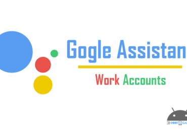 Google Assistant Work Account