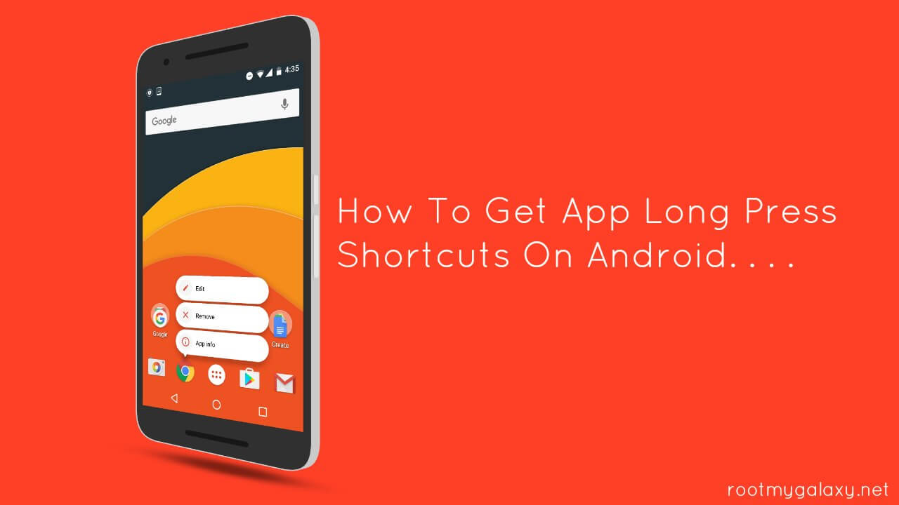 Get App Long Press Shortcuts On Android