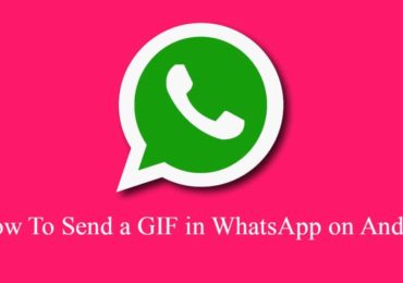 How To Send a GIF in WhatsApp on Android