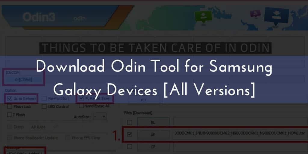 Odin For windows All Versions