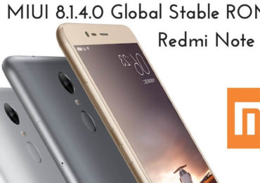 Install MIUI 8.1.4.0 Global Stable ROM for Redmi Note 3
