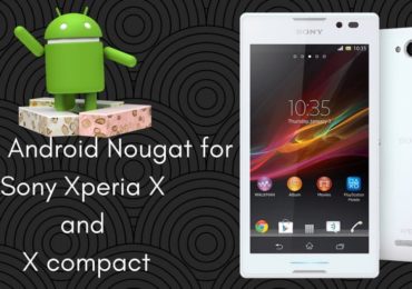 Android Nougat update for Sony Xperia X and X Compact