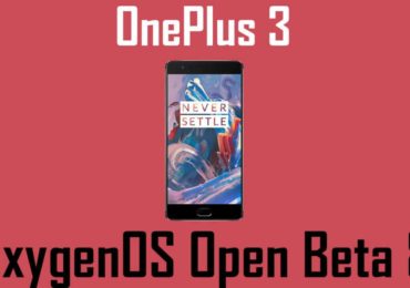OnePlus 3 OOS Open Beta 8