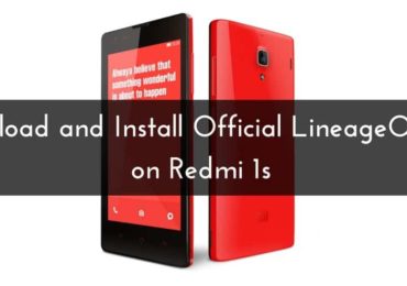 Download and Install Official LineageOS 14.1 on Redmi 1s min