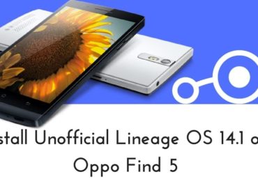 Unofficial Lineage OS 14.1 on Oppo Find 5