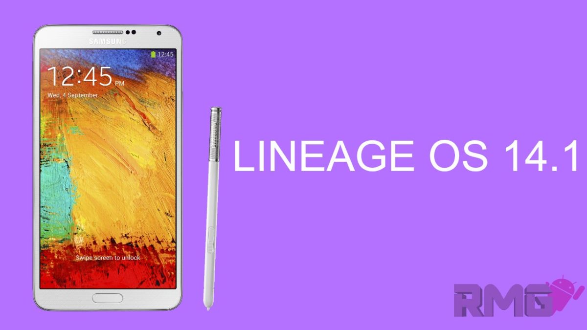 Lineage Os 14.1 On Galaxy Note 3