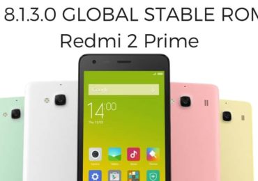 MIUI 8.1.3.0 GLOBAL STABLE ROM ON Redmi 2 Prime