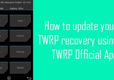 How to Install or Update your TWRP recovery using TWRP Official App