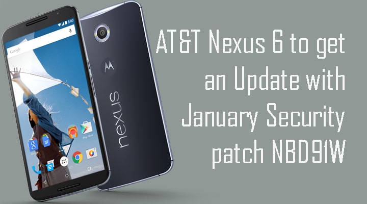 AT&T Nexus 6 NBD91W OTA