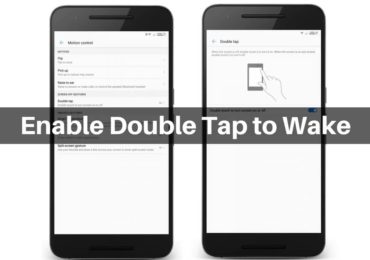 Enable Double Tap to Wake min
