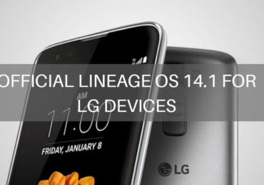 official Lineage OS 14.1 on LG devices